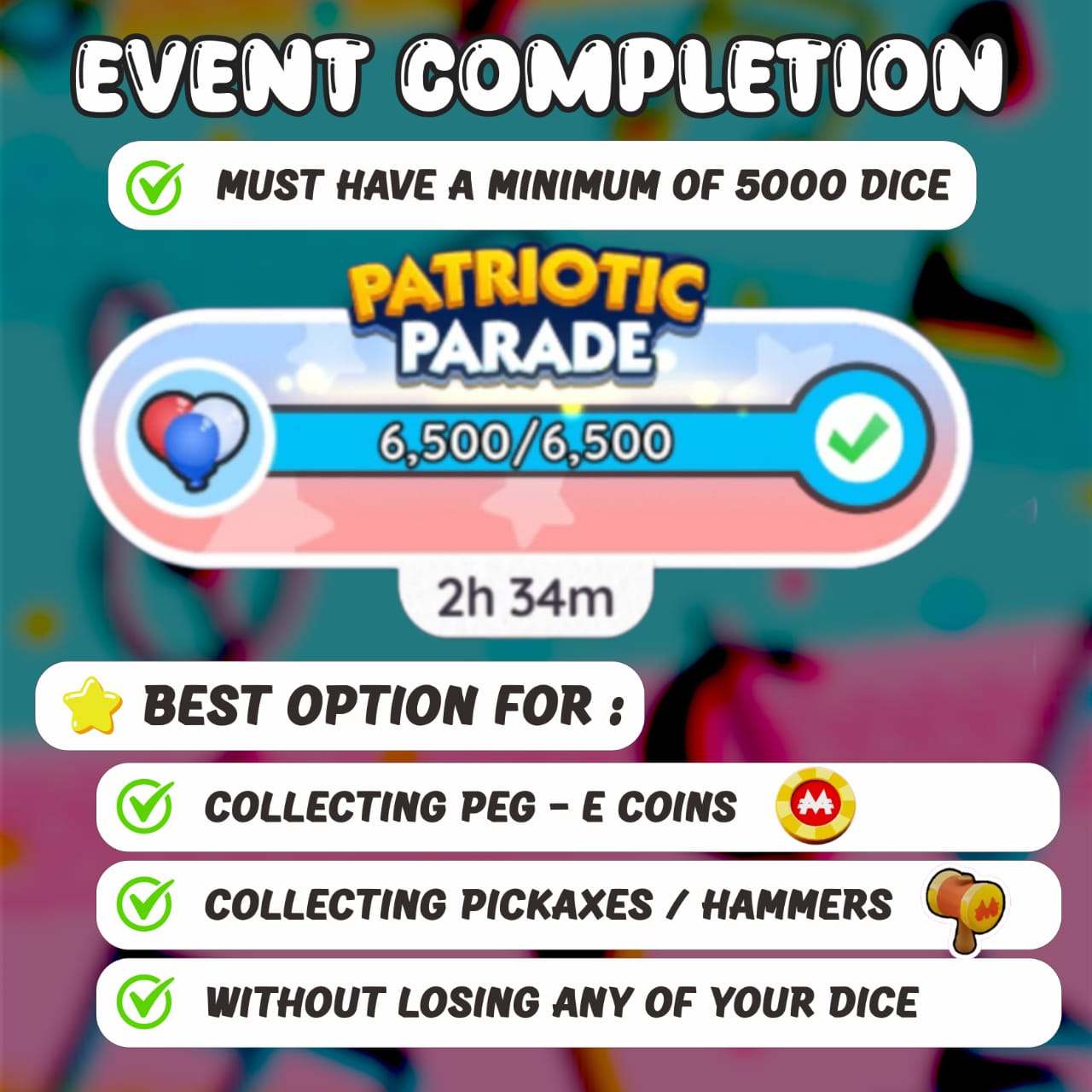 EVENT COMPLETION | EVENT FINISHER