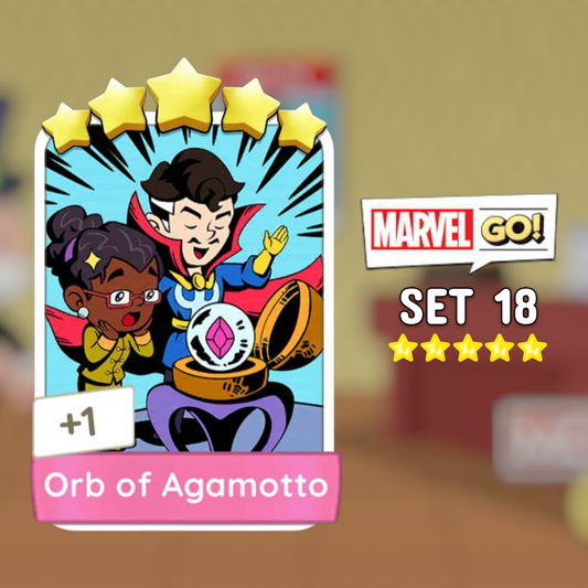 Set 18 Orb of Agamotto 5 Star Monopoly Go Sticker