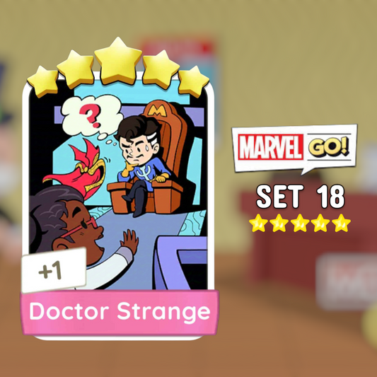 Set 18 Doctor Strange 5 Star Monopoly Go Sticker